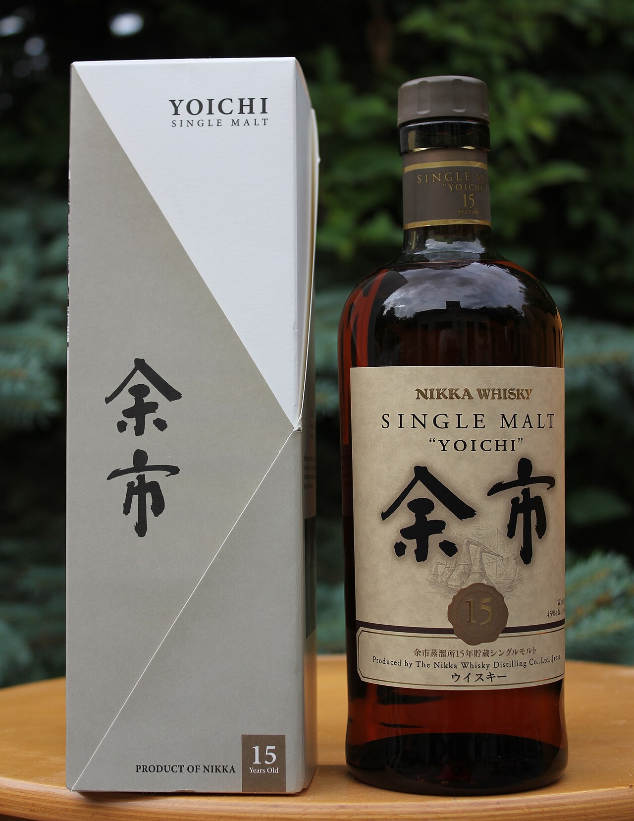 Nikka Yoichi Single Malt bottle